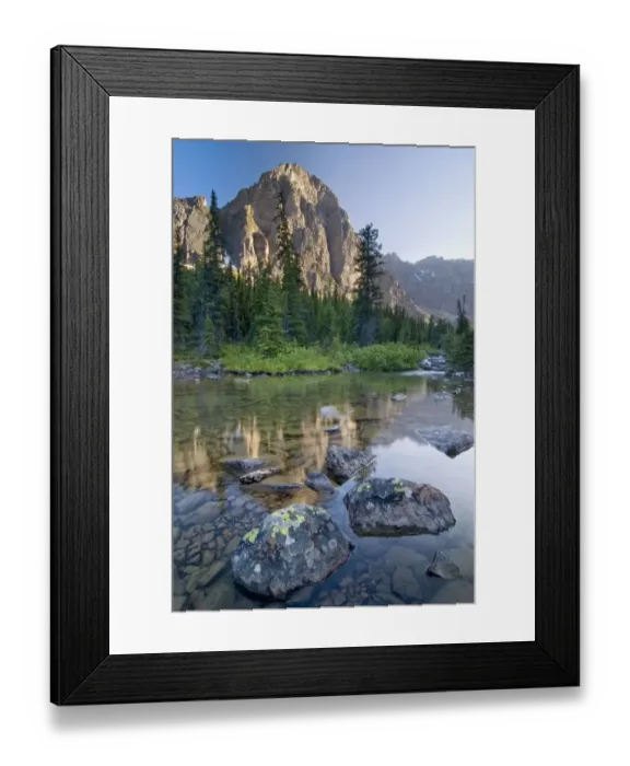 Framed Print : Taylor Lake, Banff National Park, Banff, Alberta Framed Print : Taylor Lake, Banff National Park, Banff, Alberta
