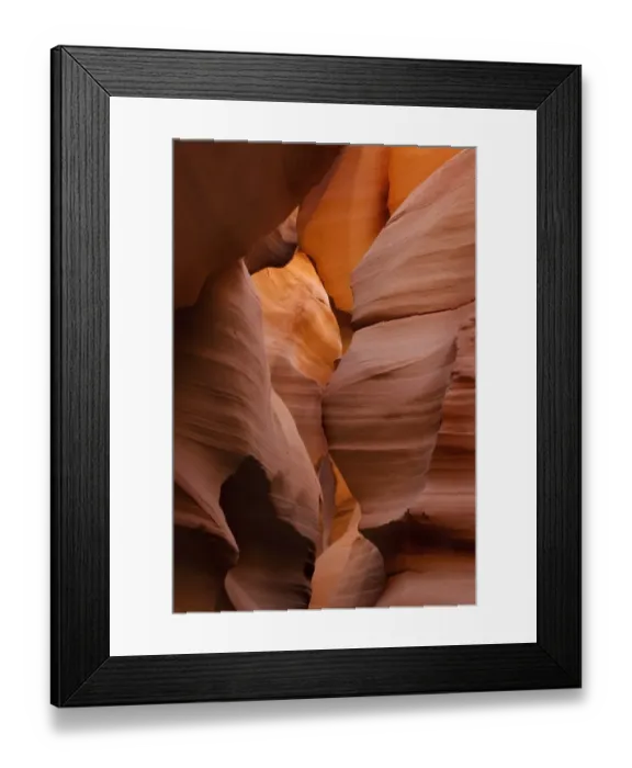 Framed Print : Red rock formations, Antelope Canyon, Arizona, USA Framed Print : Red rock formations, Antelope Canyon, Arizona, USA