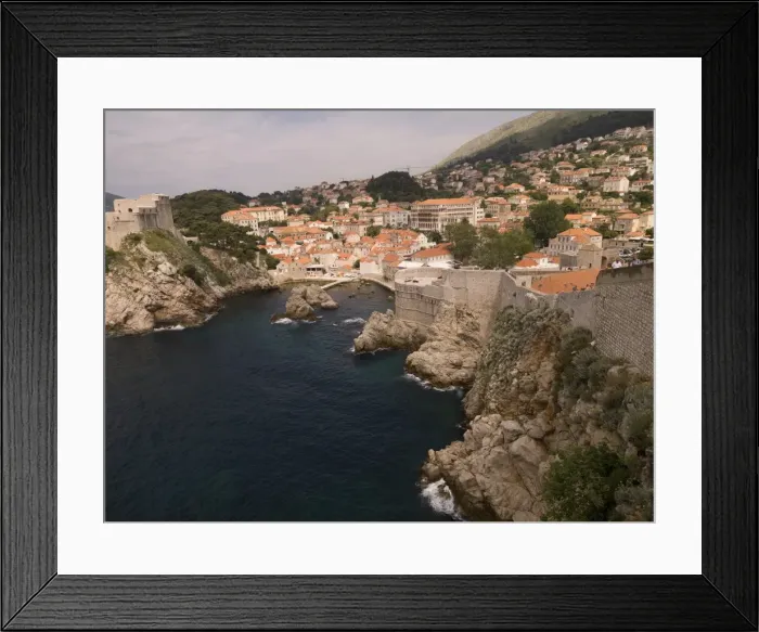 Framed Print : Dubrovnik, Croatia Framed Print : Dubrovnik, Croatia