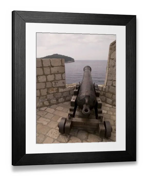 Framed Print : Dubrovnik, Croatia, Europe