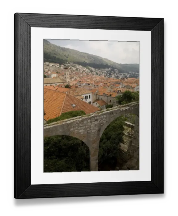Framed Print : Rooftops, Dubrovnik, Croatia Framed Print : Rooftops, Dubrovnik, Croatia