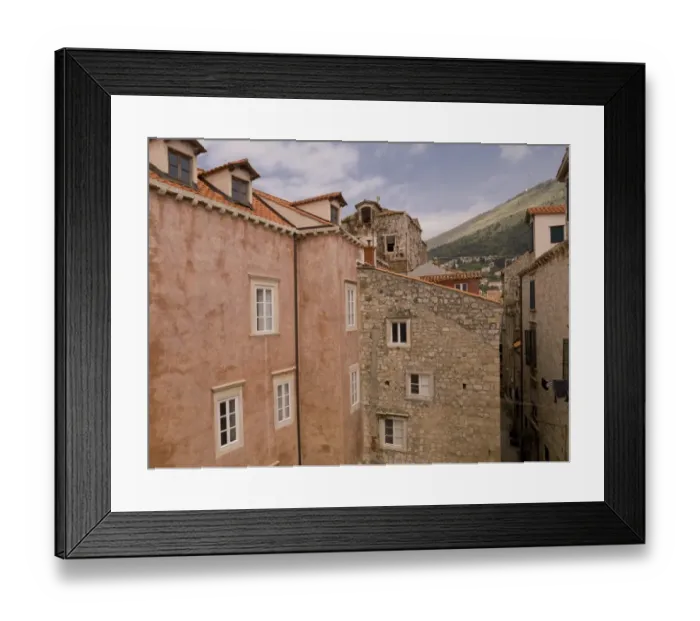Framed Print : Dubrovnik, Croatia, Europe Framed Print : Dubrovnik, Croatia, Europe