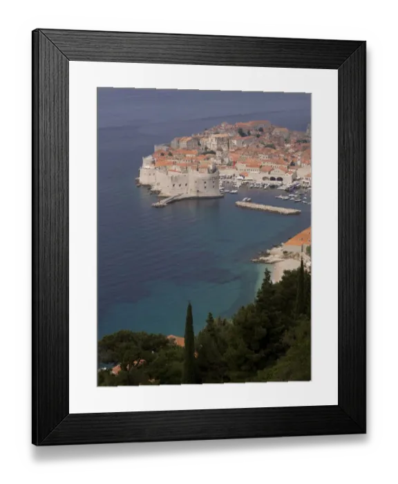 Framed Print : Dubrovnik, Croatia Framed Print : Dubrovnik, Croatia