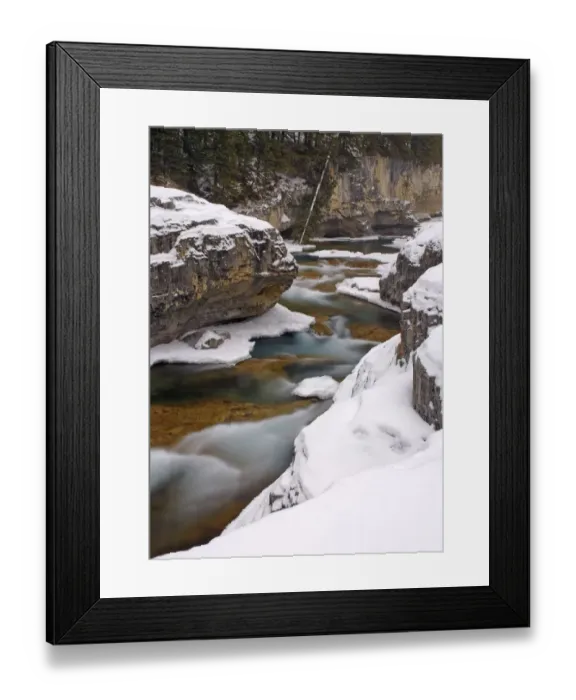 Framed Print : Elbow River, Kananaskis, Alberta, Canada Framed Print : Elbow River, Kananaskis, Alberta, Canada
