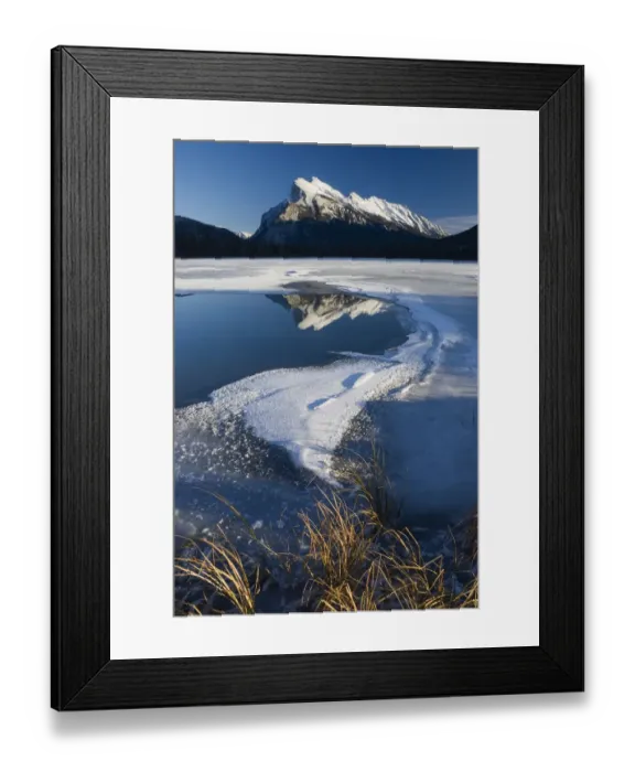 Framed Print : Mt. Rundle, Alberta, Canada Framed Print : Mt. Rundle, Alberta, Canada