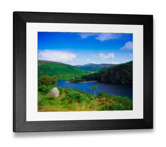 Framed Print : Lough Dan, Co Wicklow, Ireland