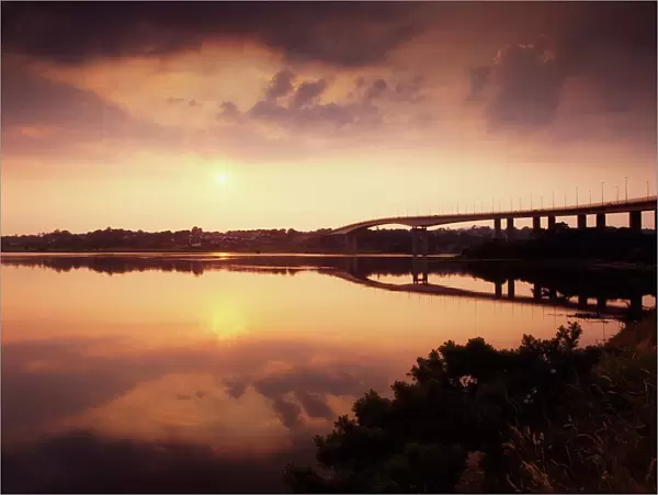 Foyle Bridge, Derry, River Foyle, County Derry, Ireland