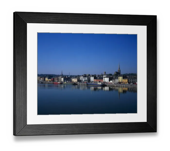 Framed Print : The Quays, Wexford Town, Co Wexford, Ireland Framed Print : The Quays, Wexford Town, Co Wexford, Ireland