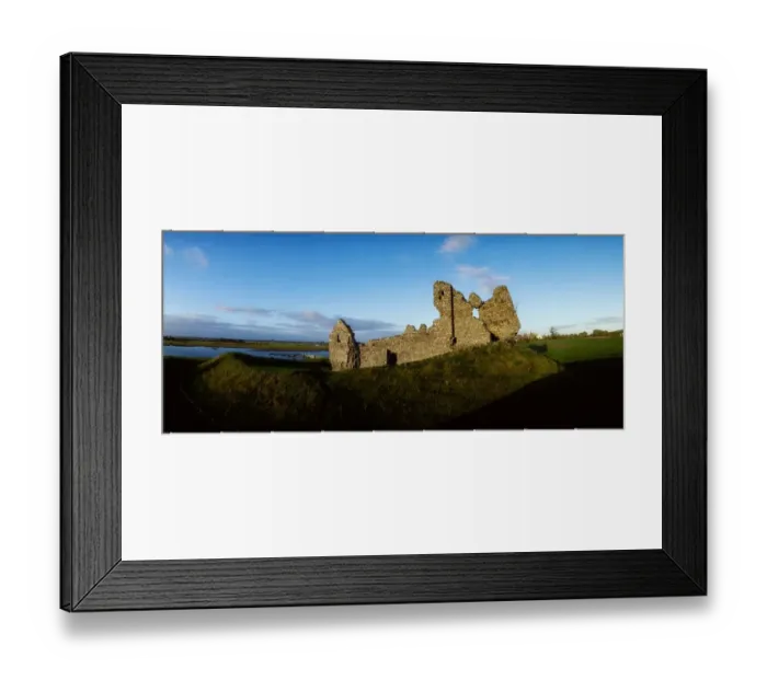 Framed Print : Norman Castle, Clonmacnoise, Co Offaly, Ireland