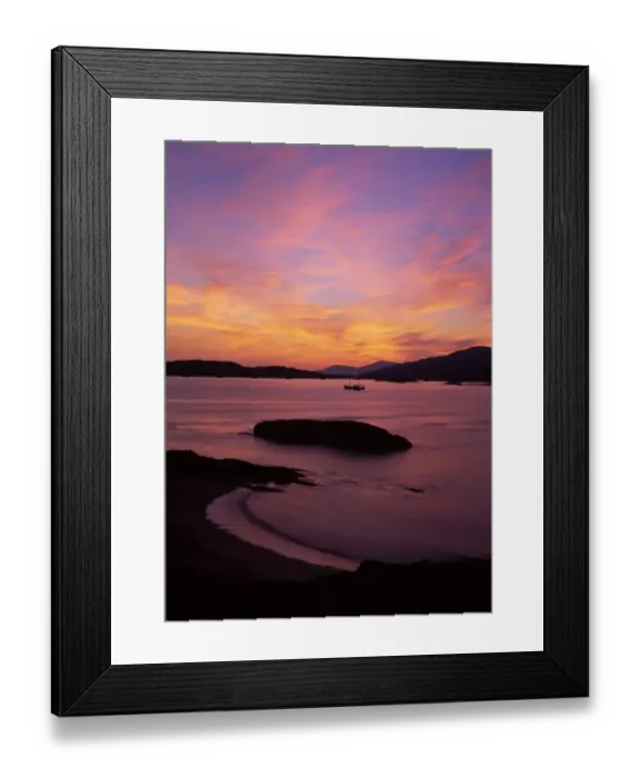 Framed Print : Derrynane Bay, Ring of Kerry, Co Kerry, Ireland Framed Print : Derrynane Bay, Ring of Kerry, Co Kerry, Ireland