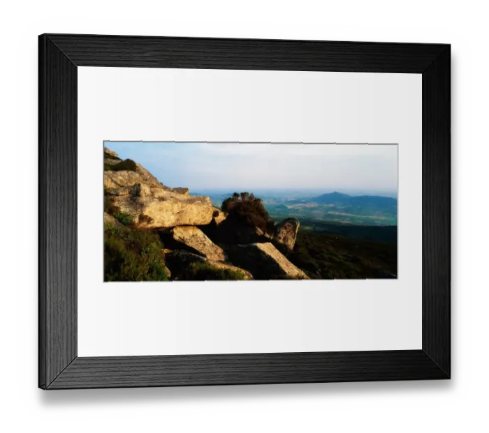 Framed Print : Carnlough Mountain from Slieve Gullion, Co Armagh, Ireland Framed Print : Carnlough Mountain from Slieve Gullion, Co Armagh, Ireland