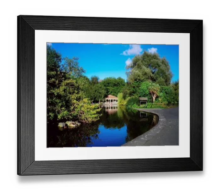Framed Print : St. Stephens Green, Dublin City, Ireland Framed Print : St. Stephens Green, Dublin City, Ireland