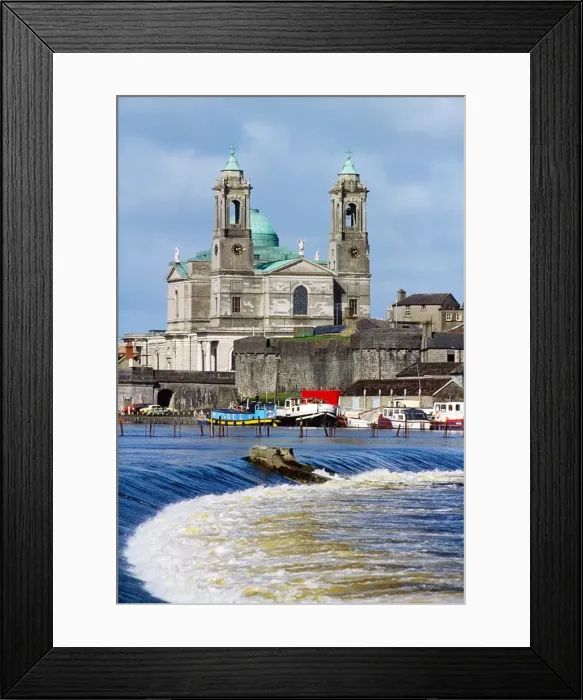Framed Print : Athlone, St Peter and Pauls Church and the River Shannon, Co Westmeath, Ireland Framed Print : Athlone, St Peter and Pauls Church and the River Shannon, Co Westmeath, Ireland