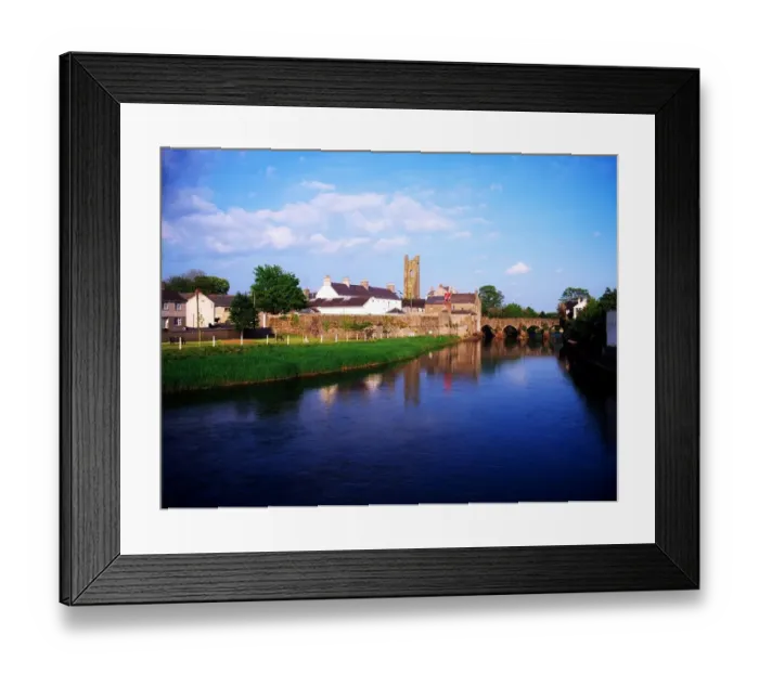 Framed Print : River Boyne, Trim, Co Meath, Ireland Framed Print : River Boyne, Trim, Co Meath, Ireland