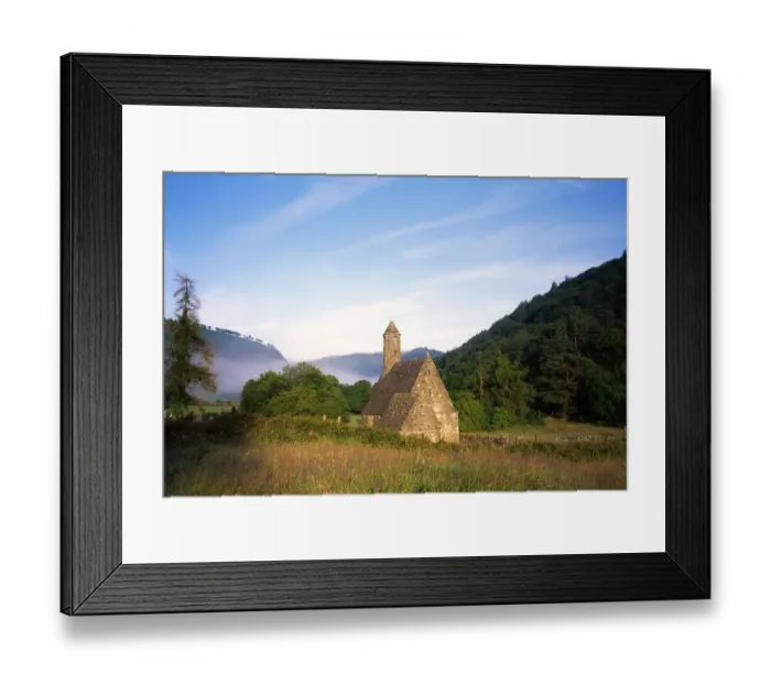 Framed Print : St Kevins Chapel, Glendalough, Co Wicklow, Ireland Framed Print : St Kevins Chapel, Glendalough, Co Wicklow, Ireland