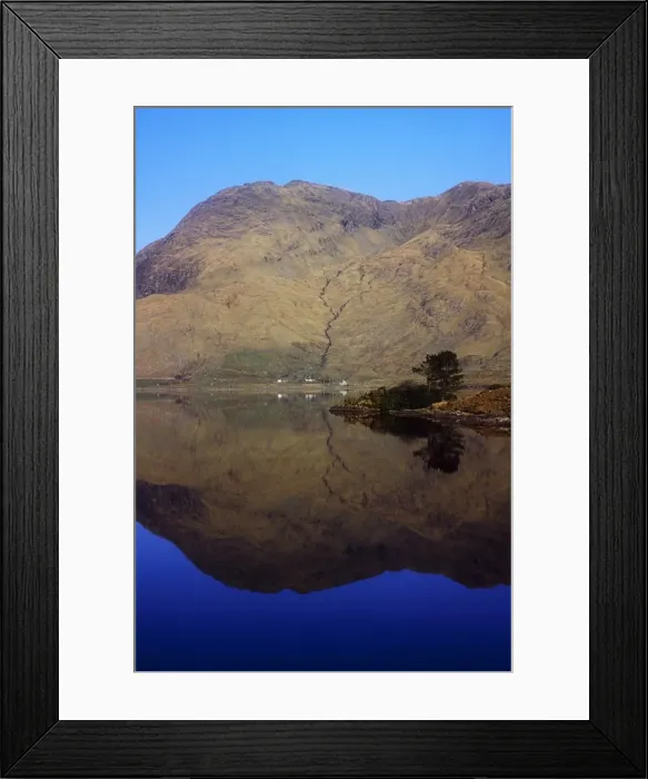 Framed Print : Reflections in lake, Connemara, Co Galway, Ireland Framed Print : Reflections in lake, Connemara, Co Galway, Ireland