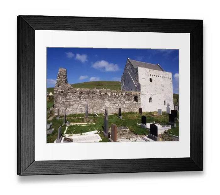 Framed Print : Abbey, Clare Island, Co Mayo, Ireland Framed Print : Abbey, Clare Island, Co Mayo, Ireland