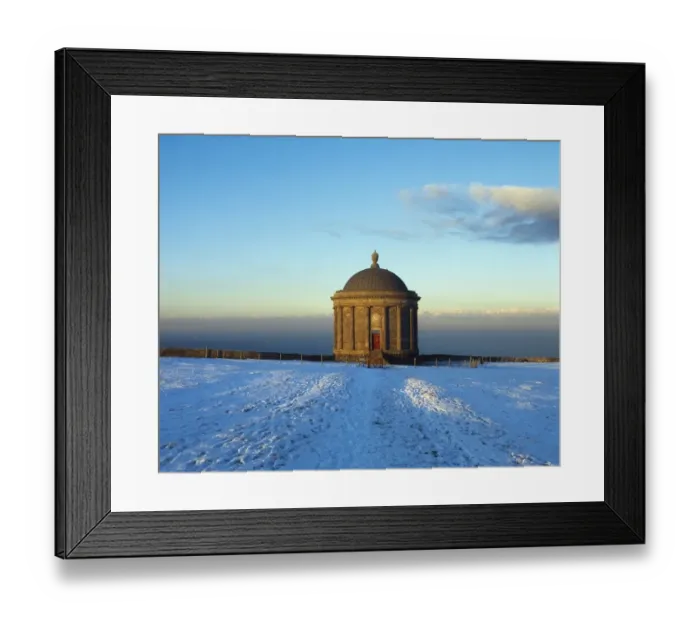 Framed Print : Mussenden Temple, Downhill, Co Derry, Ireland Framed Print : Mussenden Temple, Downhill, Co Derry, Ireland