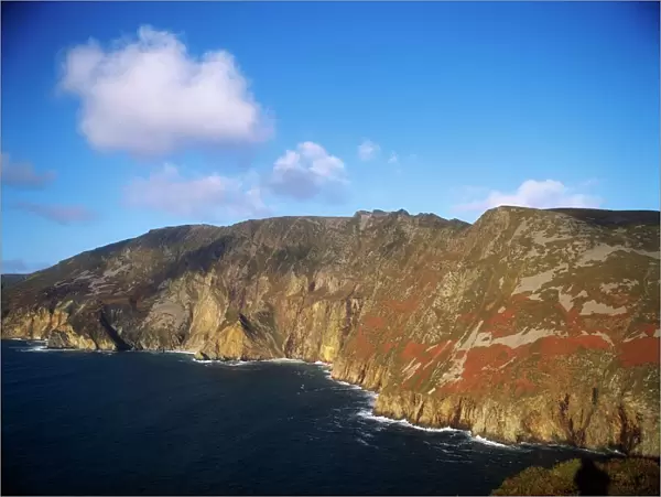 Cliffs at Slieve League near Glencolumbkille, Co Donegal, Ireland