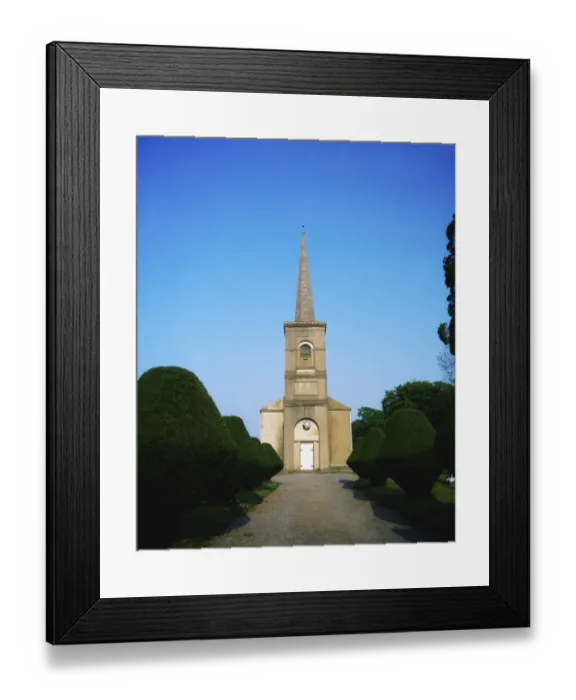 Framed Print : Coolbanagher Church, County Laois, Ireland Framed Print : Coolbanagher Church, County Laois, Ireland