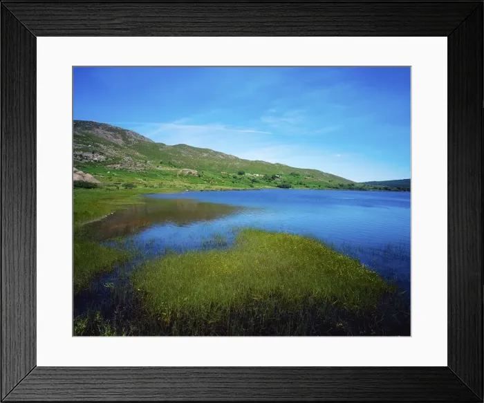 Framed Print : Co Kerry, Lough Caragh, Ireland Framed Print : Co Kerry, Lough Caragh, Ireland