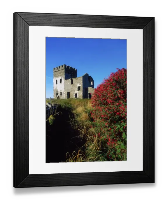 Framed Print : Co Cork, signal tower near Skibbereen, Ireland