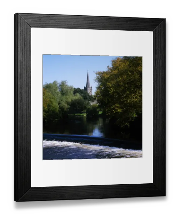 Framed Print : Cahir, River Suir, County Tipperary, Ireland