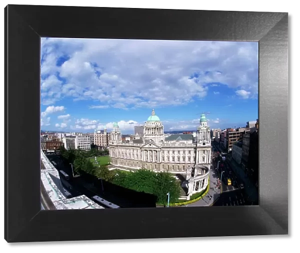 City Hall and skyline, Belfast, Ireland