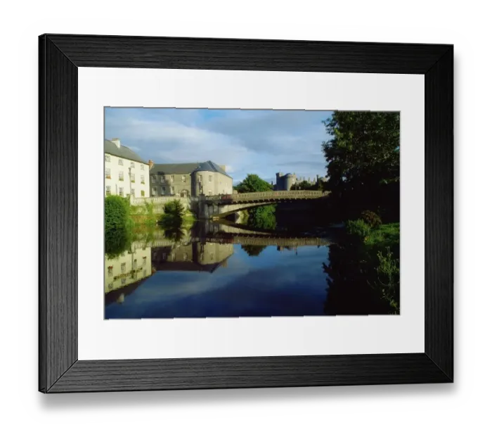 Framed Print : Co Kilkenny, Kilkenny Castle, and River Nore, Ireland
