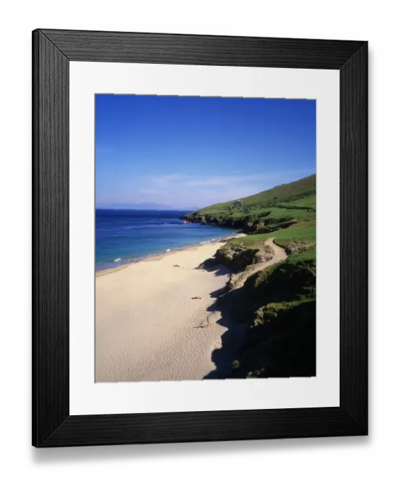 Framed Print : Dingle Peninsula on The Blasket Islands, County Kerry, Ireland