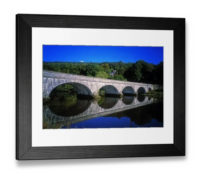 Framed Print : Bridge over the River Blackwater in Cappoquin, County Waterford, Ireland Framed Print : Bridge over the River Blackwater in Cappoquin, County Waterford, Ireland