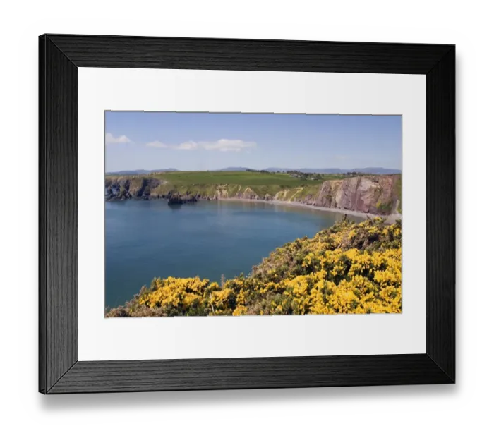 Framed Print : Ballydowane Cove, Copper Coast, Co Waterford, Ireland Framed Print : Ballydowane Cove, Copper Coast, Co Waterford, Ireland