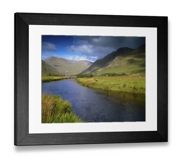 Framed Print : County Mayo, Mweelrea Mountain, Ireland