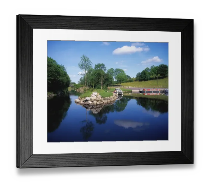 Framed Print : Cruising, Lough Garadice, Co Leitrim, Shannon Erne Waterway, Ireland Framed Print : Cruising, Lough Garadice, Co Leitrim, Shannon Erne Waterway, Ireland