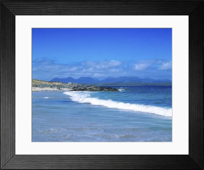 Framed Print : Co Galway, Mannin Bay, Connemara, Ireland Framed Print : Co Galway, Mannin Bay, Connemara, Ireland