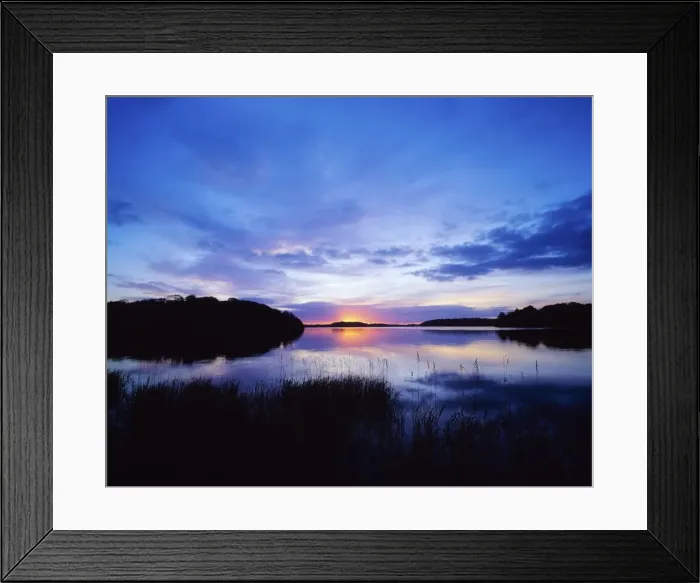 Framed Print : Sunset, Lough Gill, Co Sligo, Ireland Framed Print : Sunset, Lough Gill, Co Sligo, Ireland
