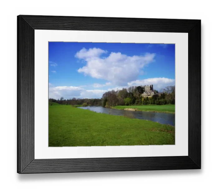 Framed Print : Co Cork, Ballyhooly, River Blackwater, Ireland Framed Print : Co Cork, Ballyhooly, River Blackwater, Ireland