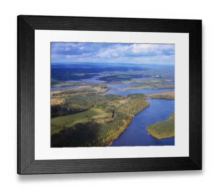 Framed Print : Co Cavan, Lough Oughter, Killykeen Forest Park, Ireland Framed Print : Co Cavan, Lough Oughter, Killykeen Forest Park, Ireland