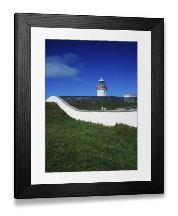 Framed Print : Lighthouse, St. Johns Point, Co Donegal, Ireland Framed Print : Lighthouse, St. Johns Point, Co Donegal, Ireland