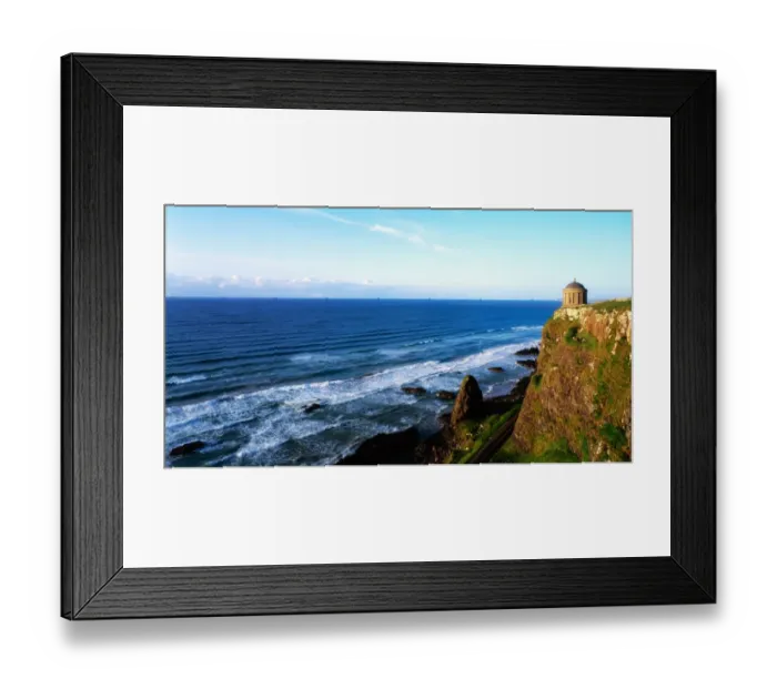 Framed Print : Mussenden Temple, Downhill, County Derry, Ireland Framed Print : Mussenden Temple, Downhill, County Derry, Ireland
