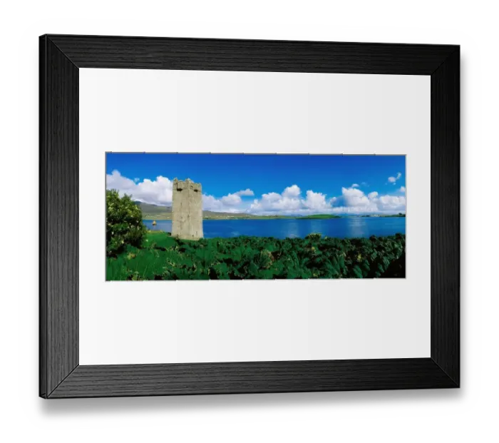 Framed Print : Carrickkildavnet Castle, Achill Island, County Mayo, Ireland Framed Print : Carrickkildavnet Castle, Achill Island, County Mayo, Ireland