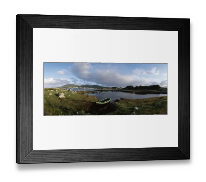 Framed Print : Connemara, County Galway, Ireland, Near Roundstone Framed Print : Connemara, County Galway, Ireland, Near Roundstone