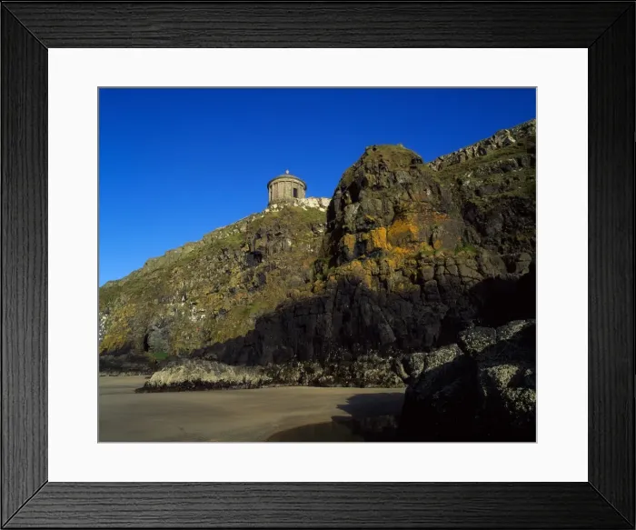 Framed Print : Mussenden Temple, Downhill, County Derry, Ireland Framed Print : Mussenden Temple, Downhill, County Derry, Ireland