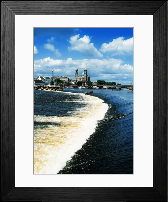 Framed Print : Athlone, River Shannon, County Westmeath, Ireland Framed Print : Athlone, River Shannon, County Westmeath, Ireland