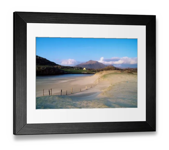 Framed Print : Connemara, County Galway, Ireland, Near Gowlaun