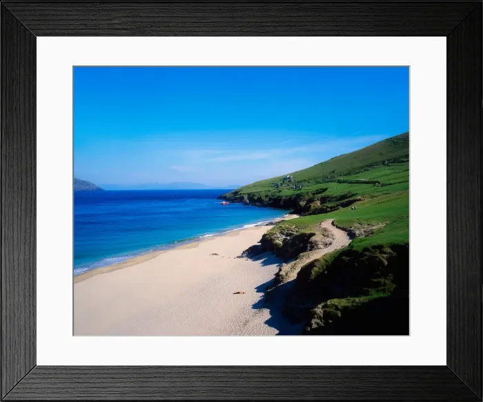 Framed Print : Beach, Blasket Islands, Dingle Peninsula, Co Kerry, Ireland Framed Print : Beach, Blasket Islands, Dingle Peninsula, Co Kerry, Ireland