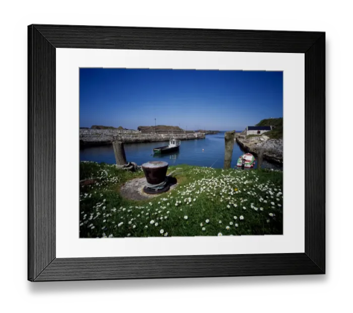 Framed Print : Ballintoy Harbour, County Antrim, Ireland Framed Print : Ballintoy Harbour, County Antrim, Ireland