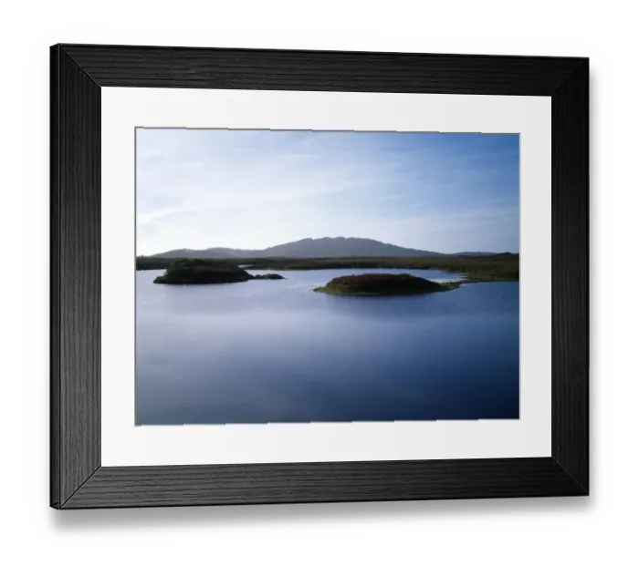 Framed Print : Roundstone, Connemara, County Galway, Ireland, Crannog Site Framed Print : Roundstone, Connemara, County Galway, Ireland, Crannog Site