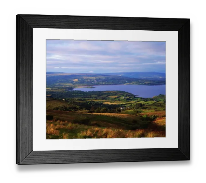 Framed Print : Northern End Of County Leitrim And Lough Allen, Ireland Framed Print : Northern End Of County Leitrim And Lough Allen, Ireland