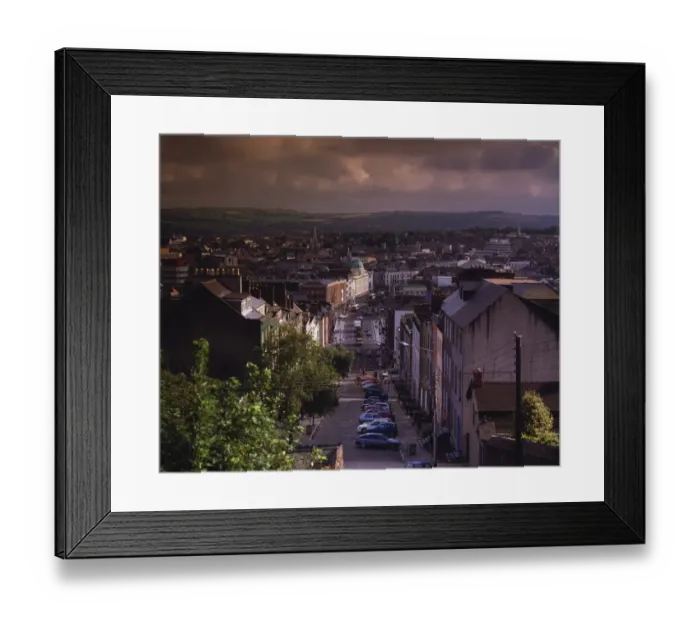 Framed Print : Cork, County Cork, Ireland, From St. Patricks Hill